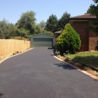 Brick Edged Driveway in Harkaway